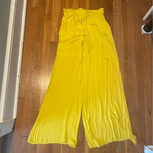 Zara yellow shift pants